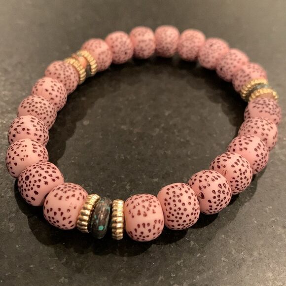 Set of 4 Hamsa Bohemian Bracelet Stack Tassel Beads Evil Eye Men’s Unisex Gift - Picture 9 of 11